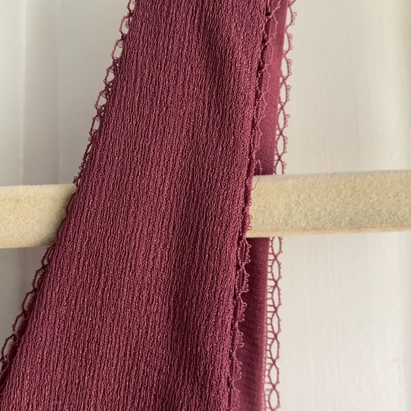 Burgundy Slip Dress - Picture 6 of 6